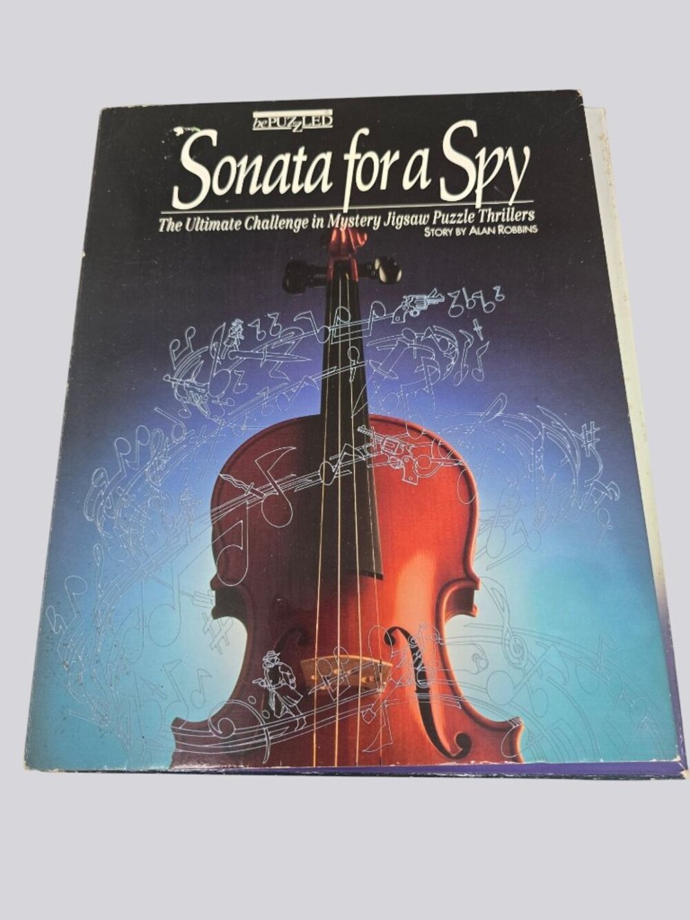 Sonata For A Spy Mystery Jigsaw Puzzle Thriller By Bepuzzled Complete Story Set